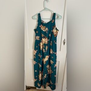 Floral Jumpsuit
